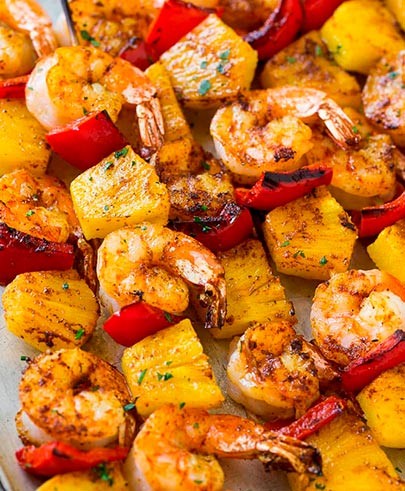 Caribbean Shrimp Kabobs
