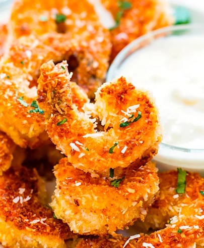 Coconut Batter Shrimp