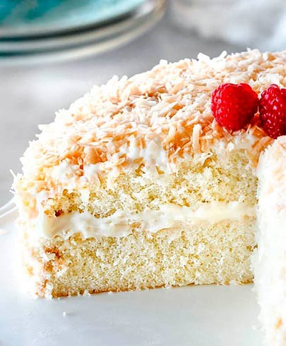 Easy Coconut Cream Cake