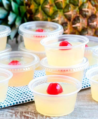 Piña Colada Jello